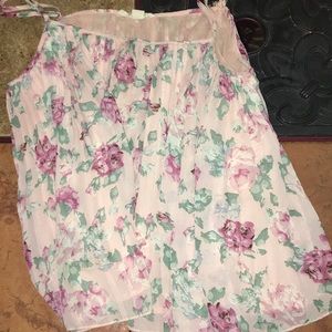 flowy forever 21 tank top